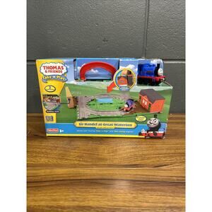 Great Waterton Sir Handel Thomas The Train Take Play Along Playset Mattel 2010